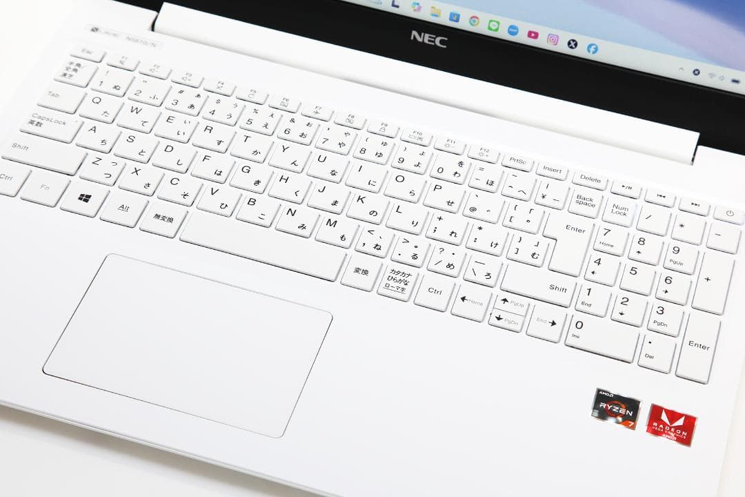 【高性能Ryzen7／Office／DVD／すぐ使える】NEC LAVIE