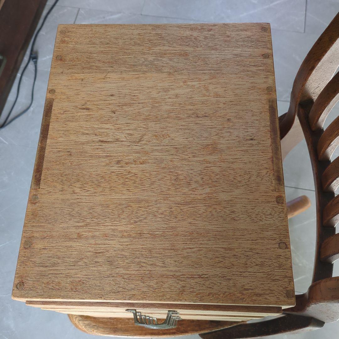 6段引き出し　ブロカント　アンティークレターケース　花台　飾り台