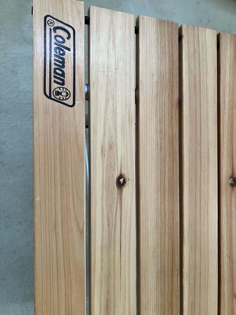 Coleman ナチュラルウッドテーブル110