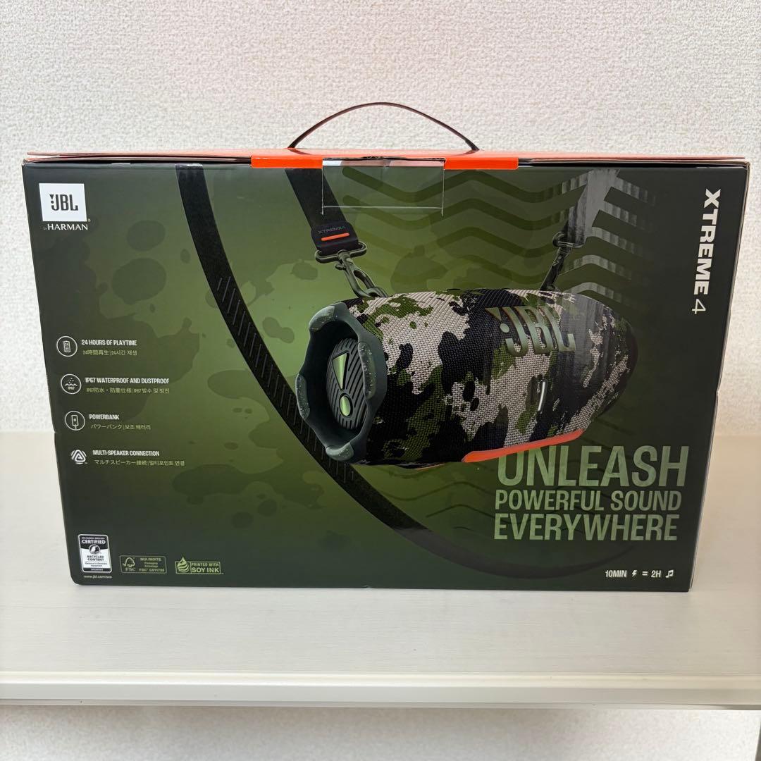 JBL XTREME 4 ポータブルスピーカー　【新品未開封】