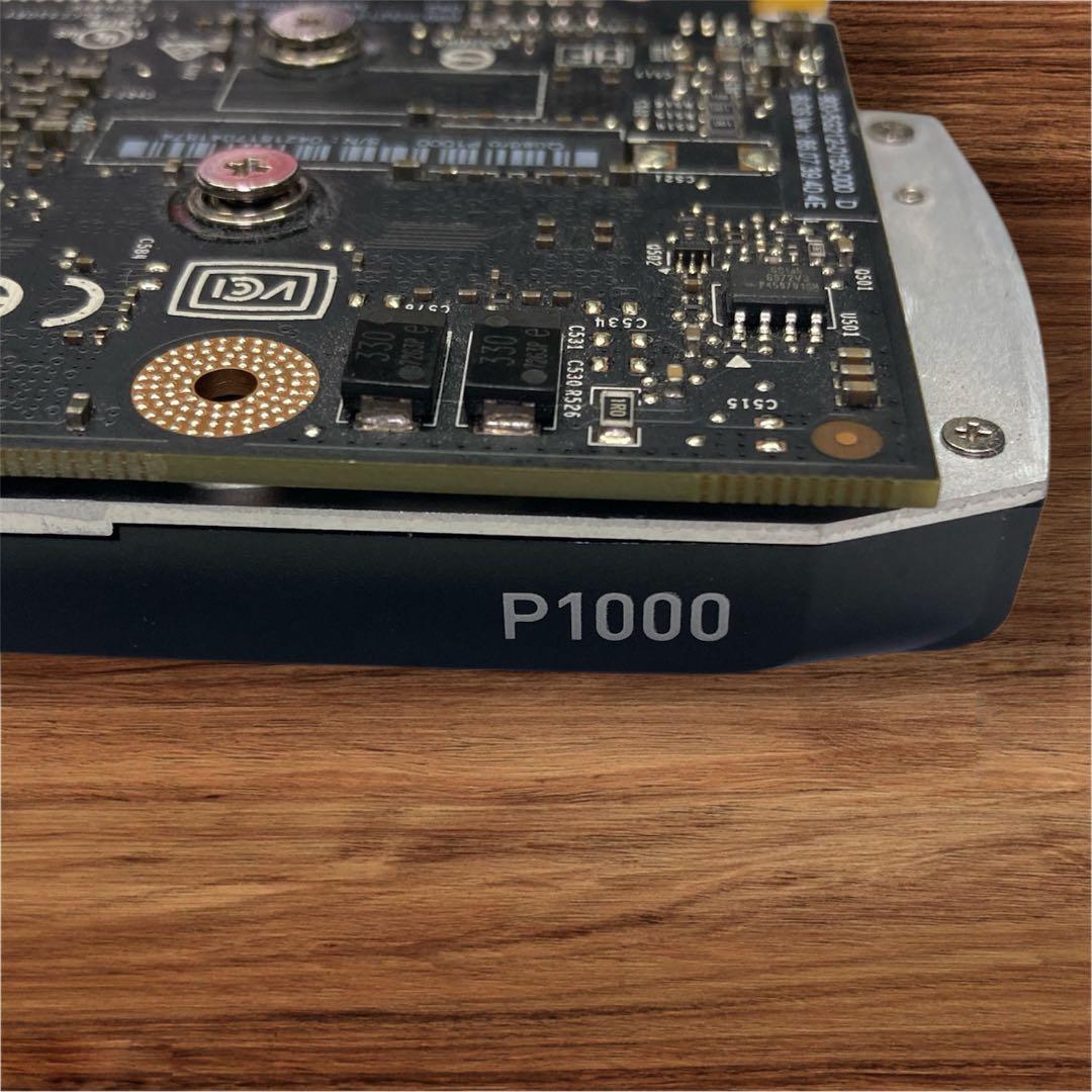 【動作確認済み】NVIDIA QUADRO P1000 グラフィックボード