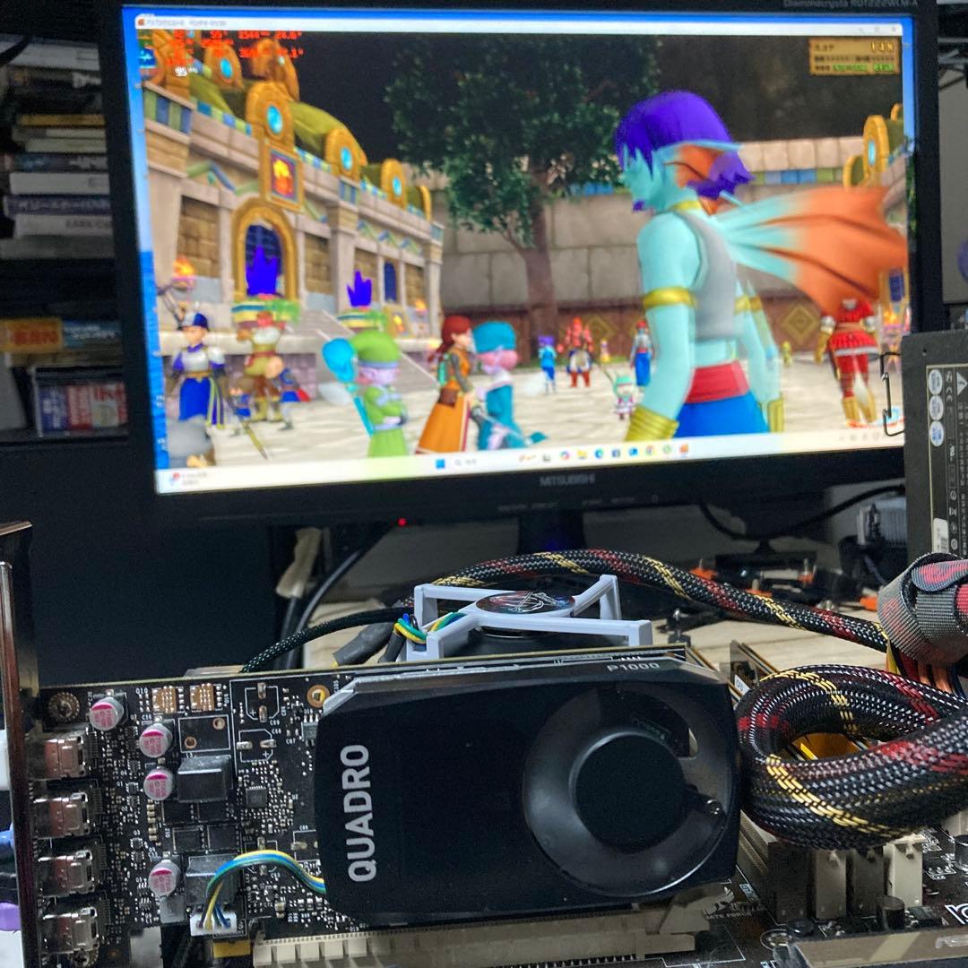 【動作確認済み】NVIDIA QUADRO P1000 グラフィックボード