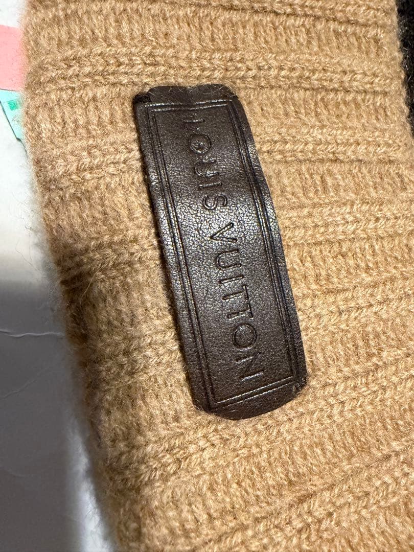 ルイヴィトンLOUIS VUITTONニット帽モノグラム