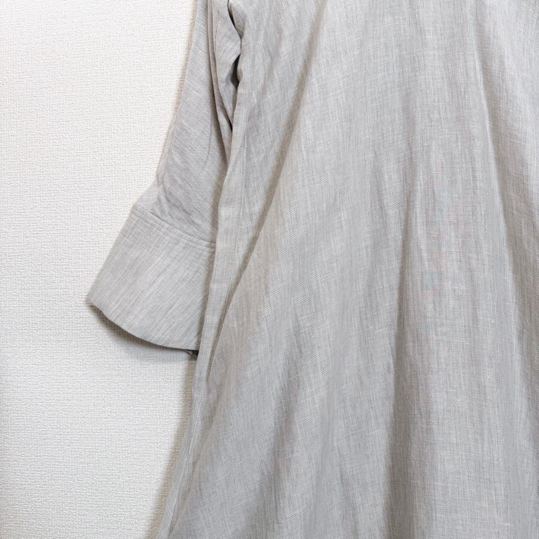 Chaos カオス アルパカリネンカフカワンピース ナチュラル