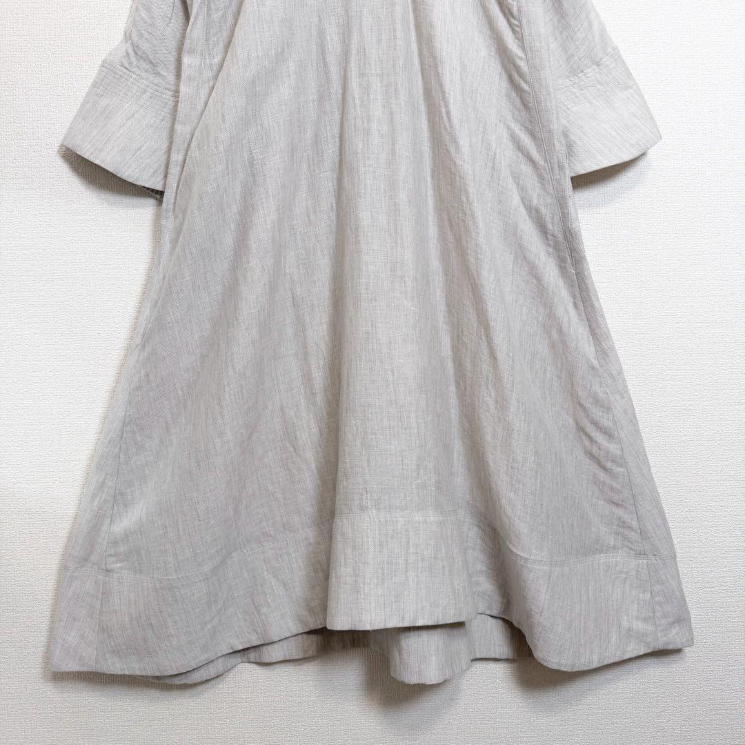 Chaos カオス アルパカリネンカフカワンピース ナチュラル