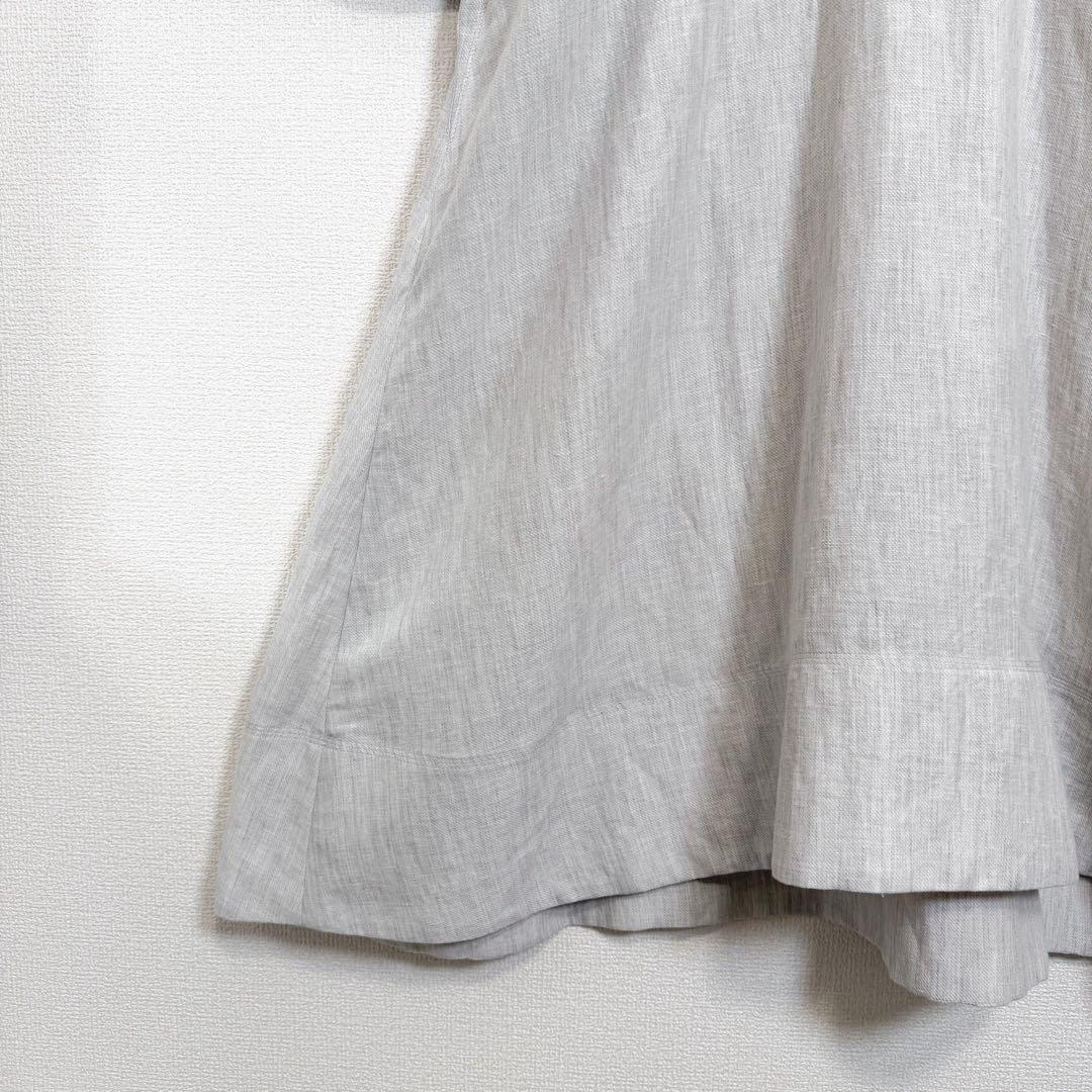 Chaos カオス アルパカリネンカフカワンピース ナチュラル