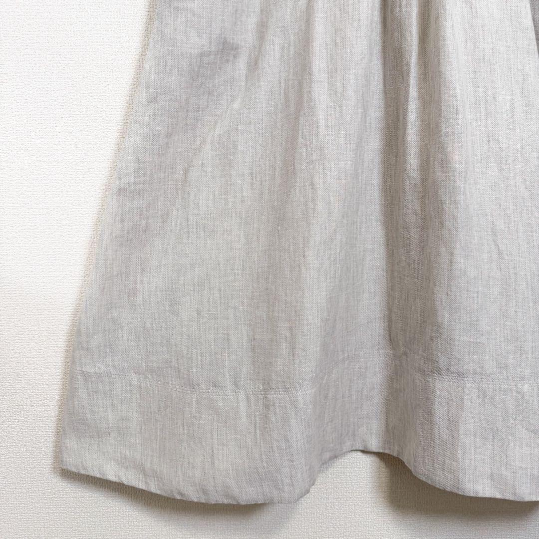 Chaos カオス アルパカリネンカフカワンピース ナチュラル