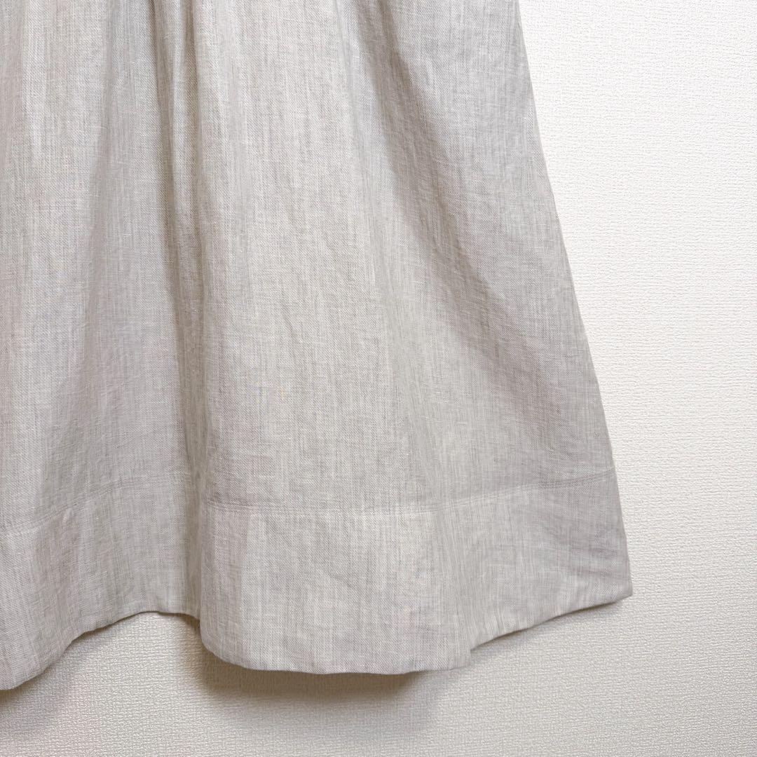 Chaos カオス アルパカリネンカフカワンピース ナチュラル