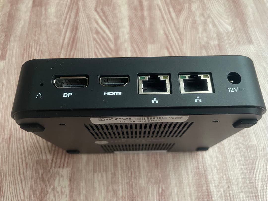 【ほぼ未使用】MINIS FORUM ミニPC リセット済み