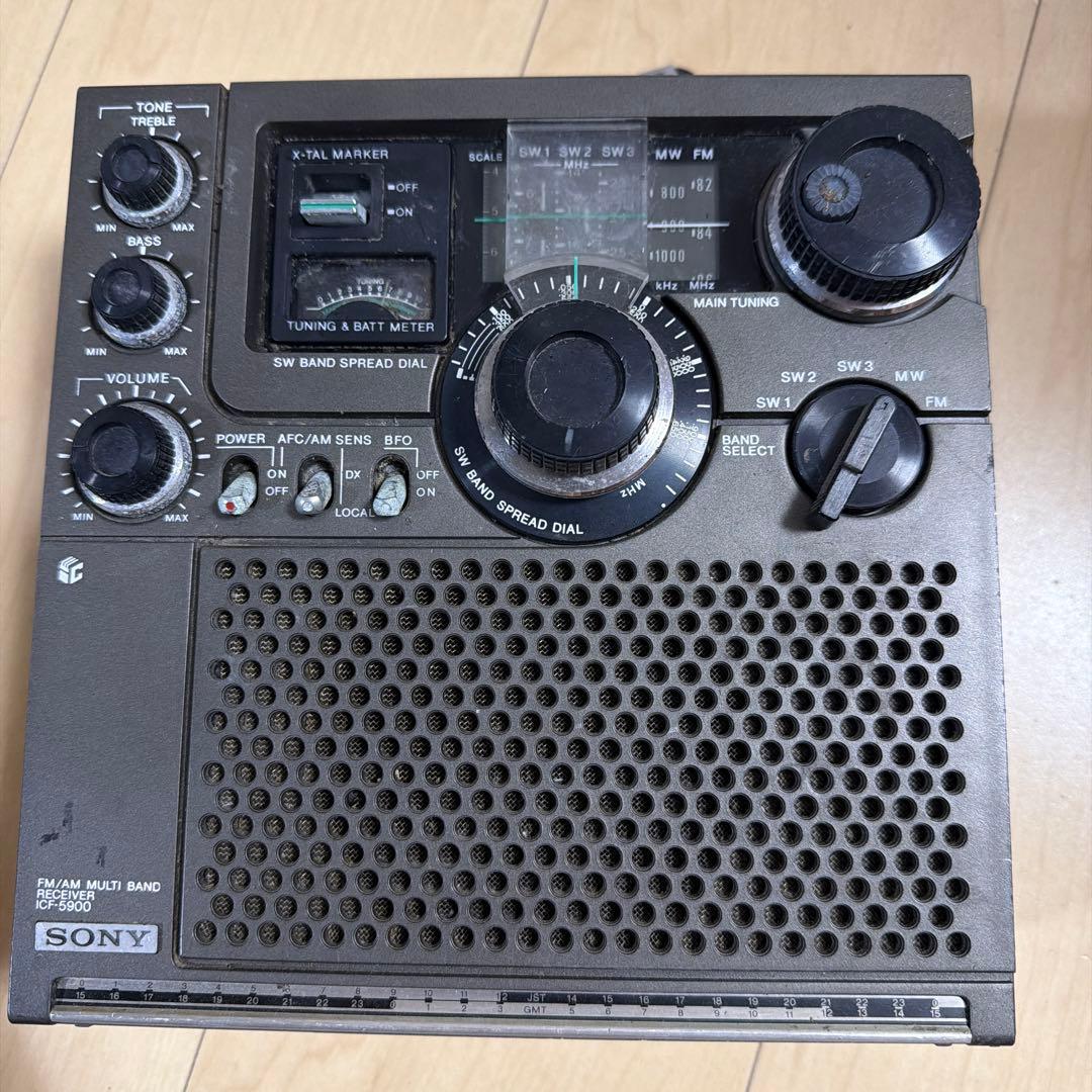 恆*洋様 【ジャンク】ソニー ICF-5900スカイセンサーマルチバンドレシーバ