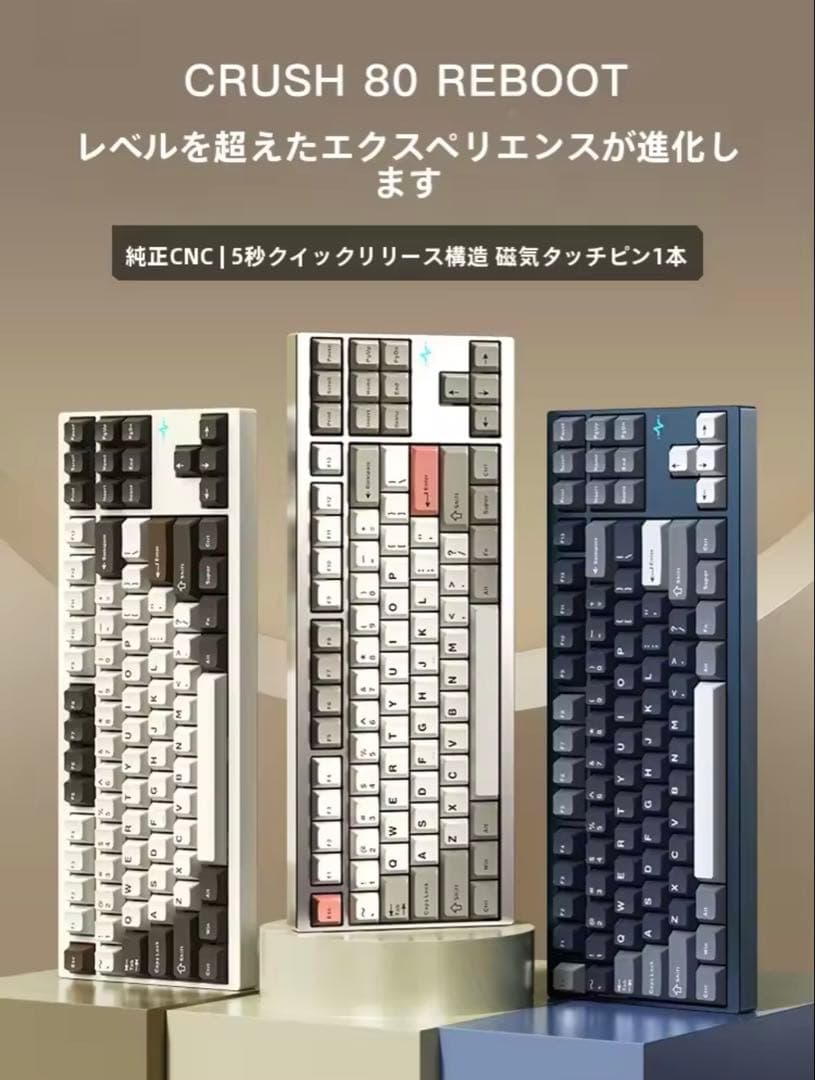 CRUSH 80 REBOOT PROキーボード 本体 未使用新品