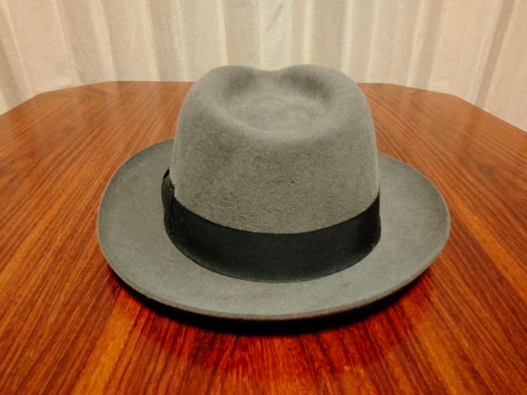 ★美品★【KNOX ヴィンテージ ハット】野兎100% オーストラリア産 61