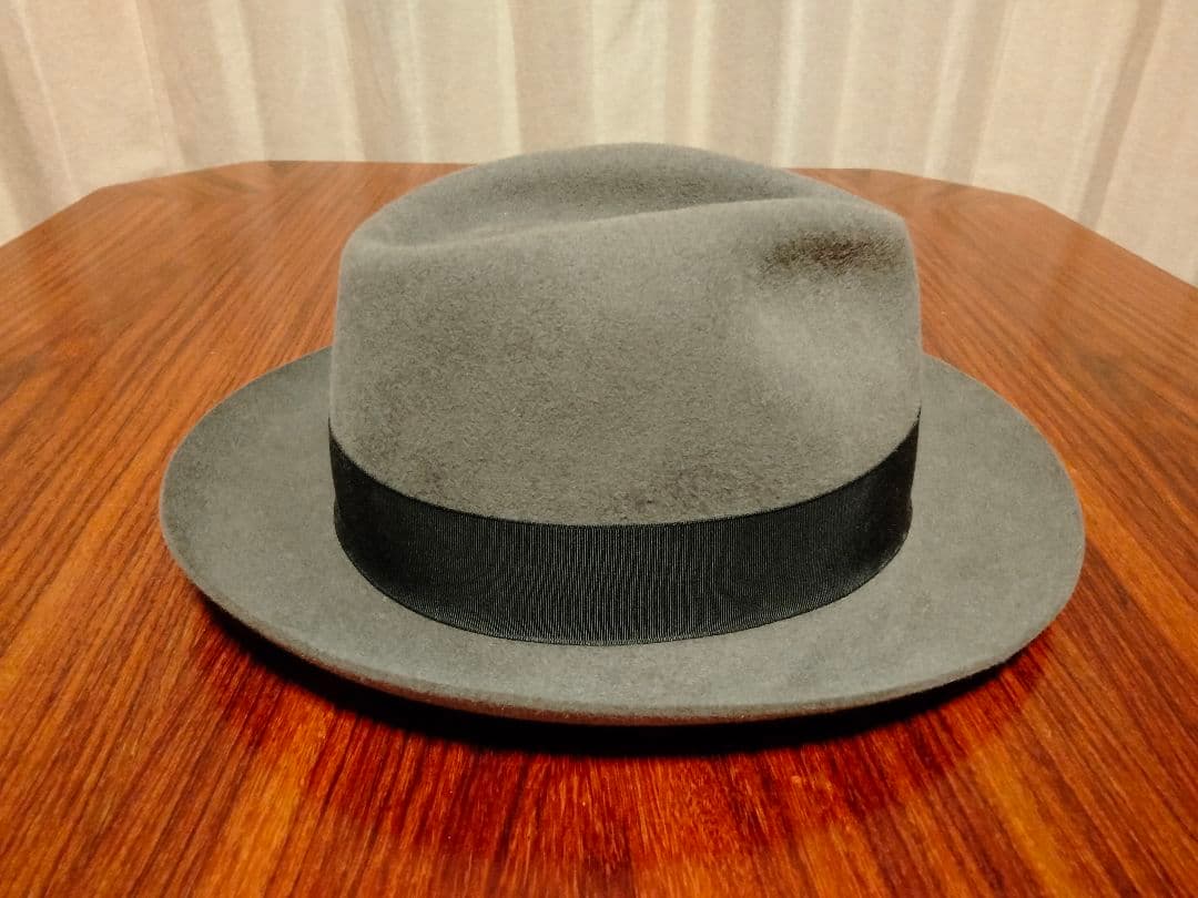 ★美品★【KNOX ヴィンテージ ハット】野兎100% オーストラリア産 61