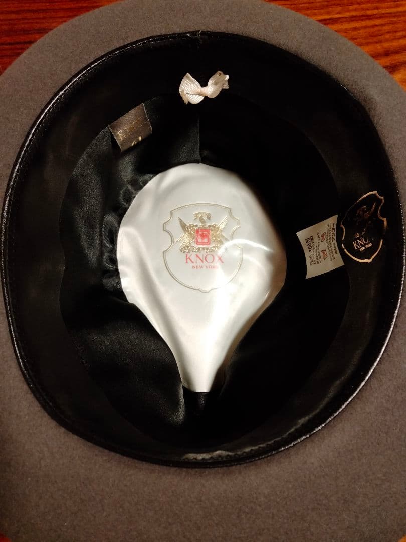 ★美品★【KNOX ヴィンテージ ハット】野兎100% オーストラリア産 61