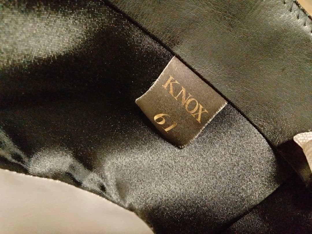 ★美品★【KNOX ヴィンテージ ハット】野兎100% オーストラリア産 61