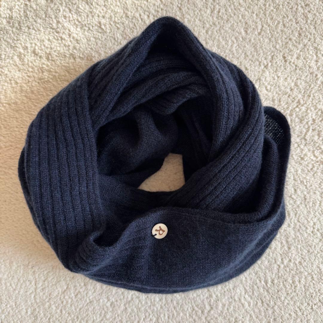 新品未使用 45R 45rpm カシミヤ スヌード