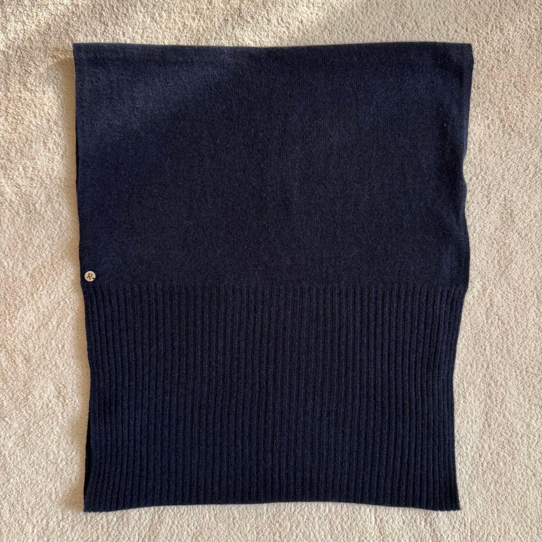 新品未使用 45R 45rpm カシミヤ スヌード