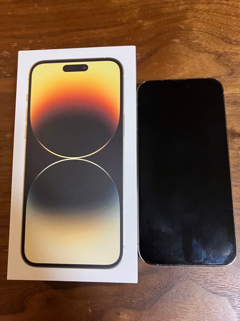 iPhone14 Pro Max 256GB SIMフリー　背面割れあり