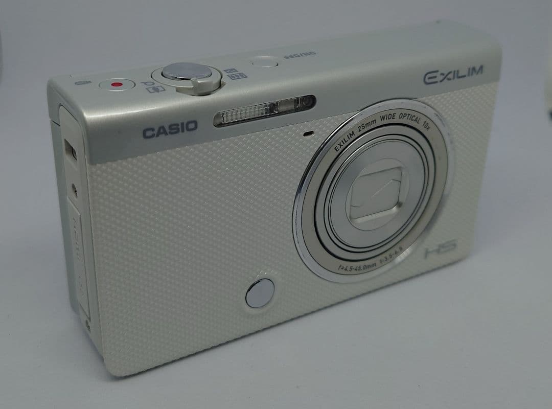 CASIO EXILIM ZR60 ホワイト チルトLCD 自撮り対応