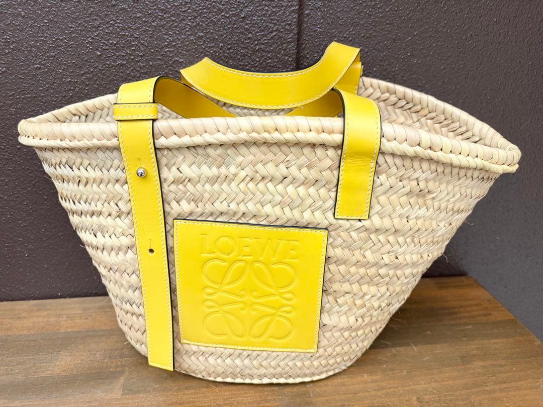 LOEWE ロエベ バスケットバッグ ミディアムサイズ カゴバッグ 最終値引き