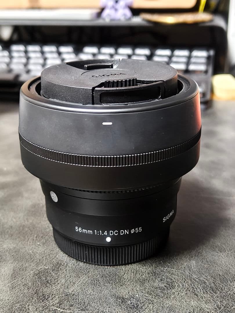【hoccy】SIGMA 56mm f1.4 DC DN Xマウント