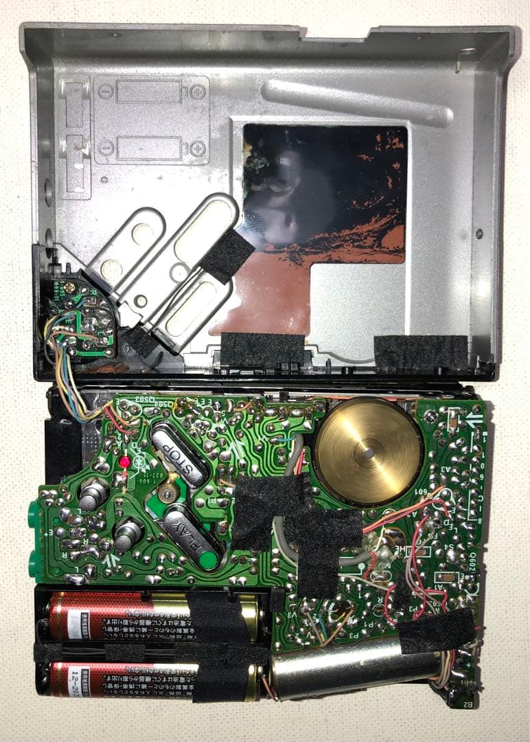 安定実用WM-II (WM-2) SONYカセットウォークマン可動品C