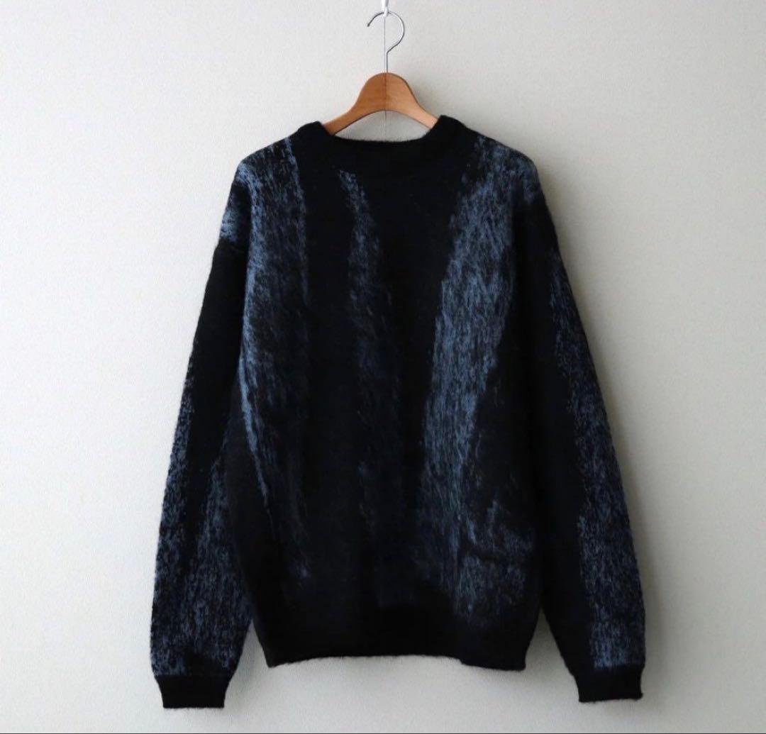 yoke Jacquard Mohair Sweater サイズ1