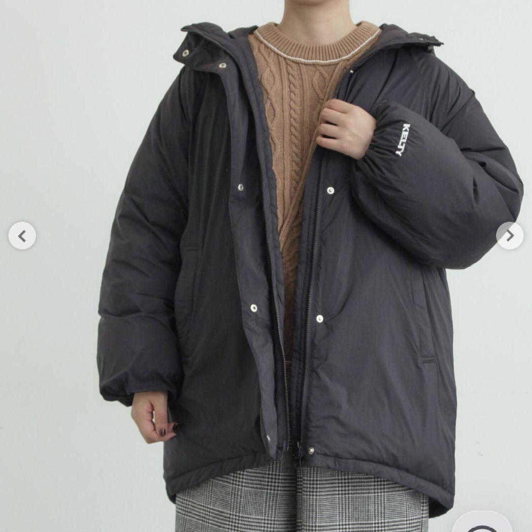 ◆427◆サマンサモスモス◆KELTY◆インサレーションミドルコート◆ブラック◆