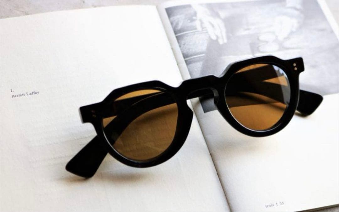 新品　Lesca LUNETIER CROWN　PANTO　8mm レスカ