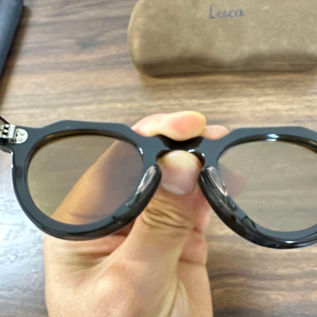 新品　Lesca LUNETIER CROWN　PANTO　8mm レスカ