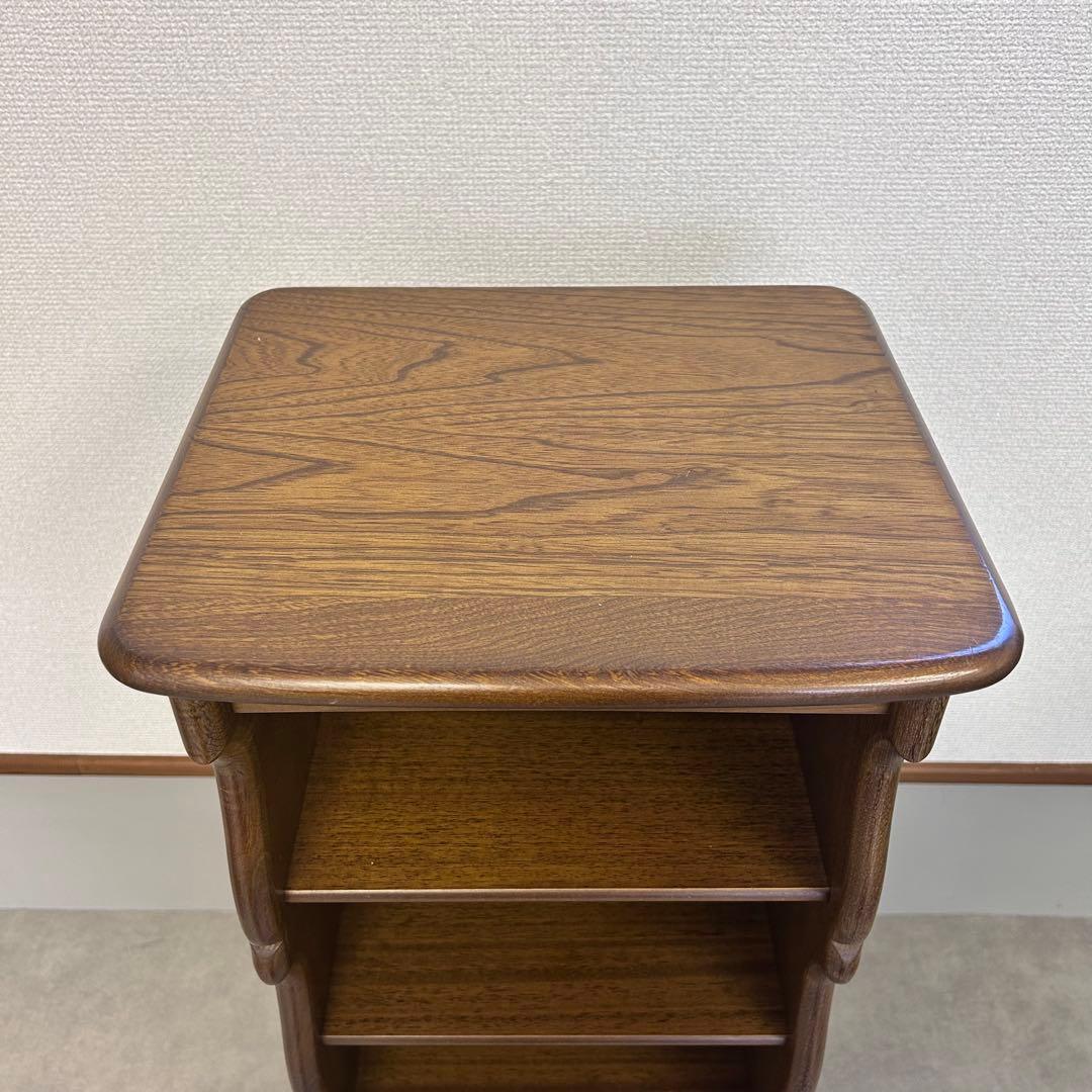 (k0)karimoku カリモク スリッパラック 家具 レトロ