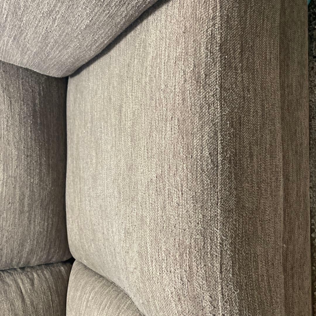 3/31までニトリ　ファブリック二人掛けソファ