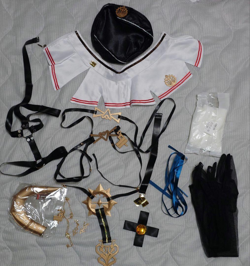 週末値引き　ホロライブ　宝鐘マリン　ソロライブ衣装　　女性L　ウィッグ込