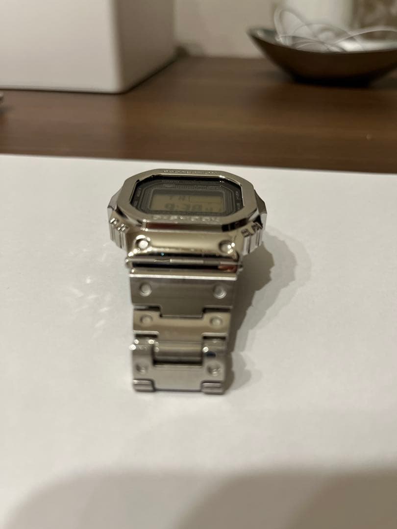 カシオ ジーショック フルメタル 電波ソーラー GMW-B5000D-1JF