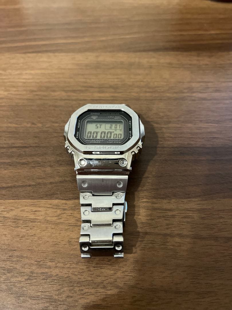 カシオ ジーショック フルメタル 電波ソーラー GMW-B5000D-1JF