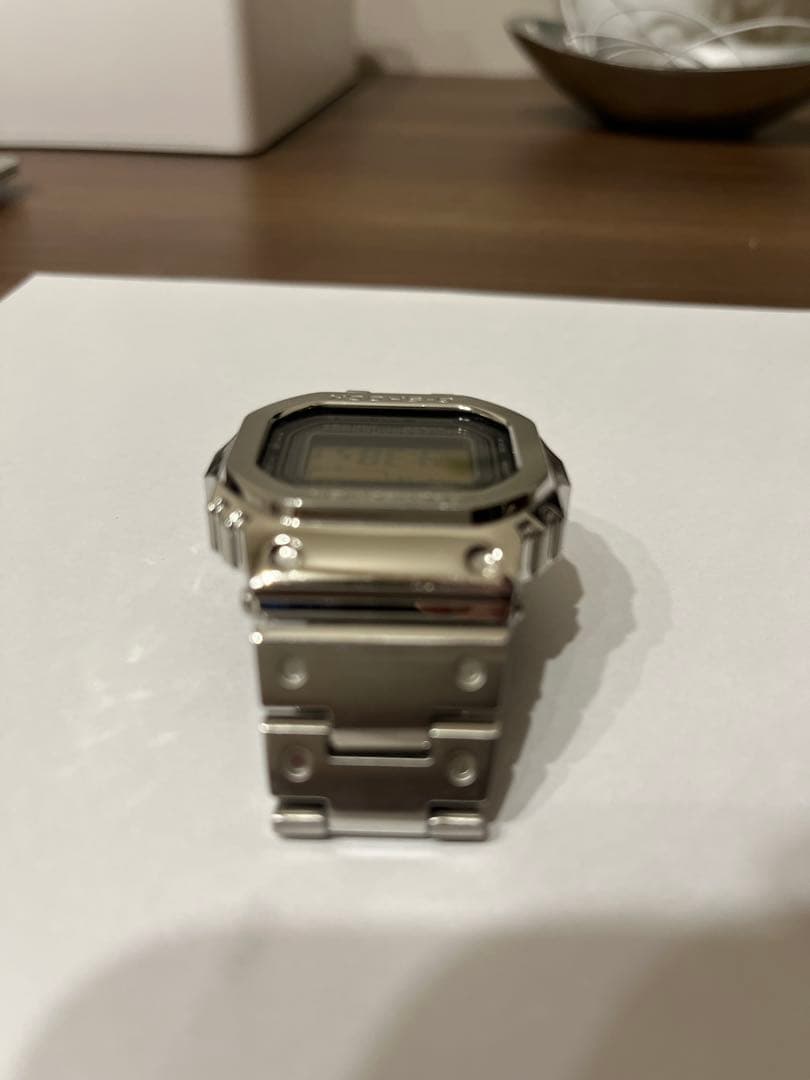 カシオ ジーショック フルメタル 電波ソーラー GMW-B5000D-1JF