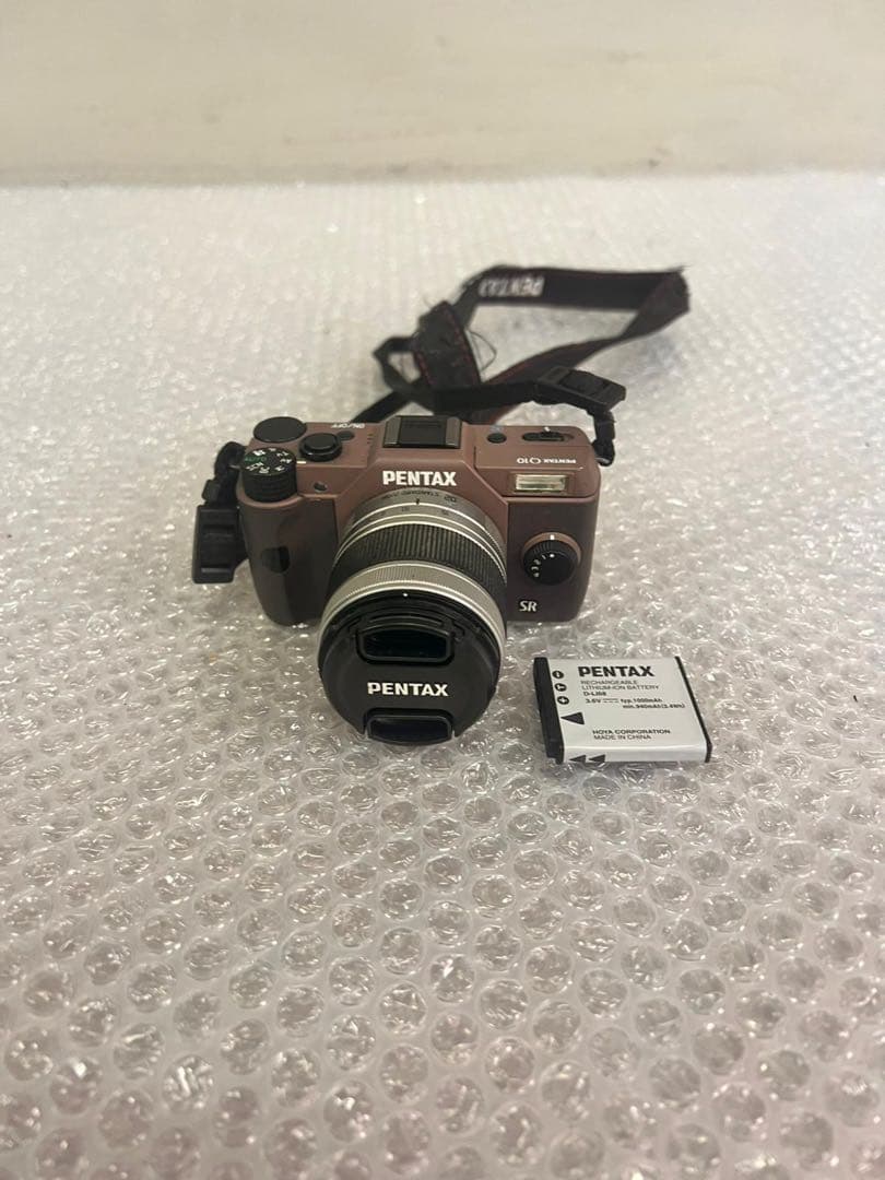 PENTAX Q10 コンパクトデジタルカメラ ブラウン 動作未確認 現状渡し