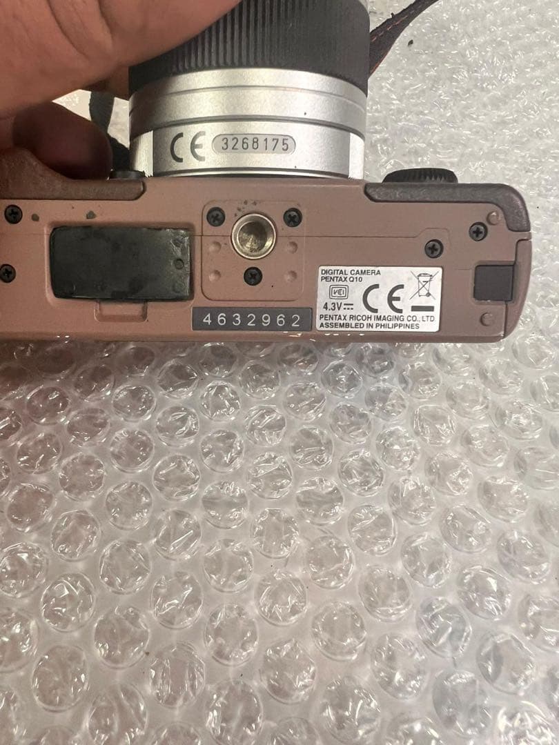 PENTAX Q10 コンパクトデジタルカメラ ブラウン 動作未確認 現状渡し
