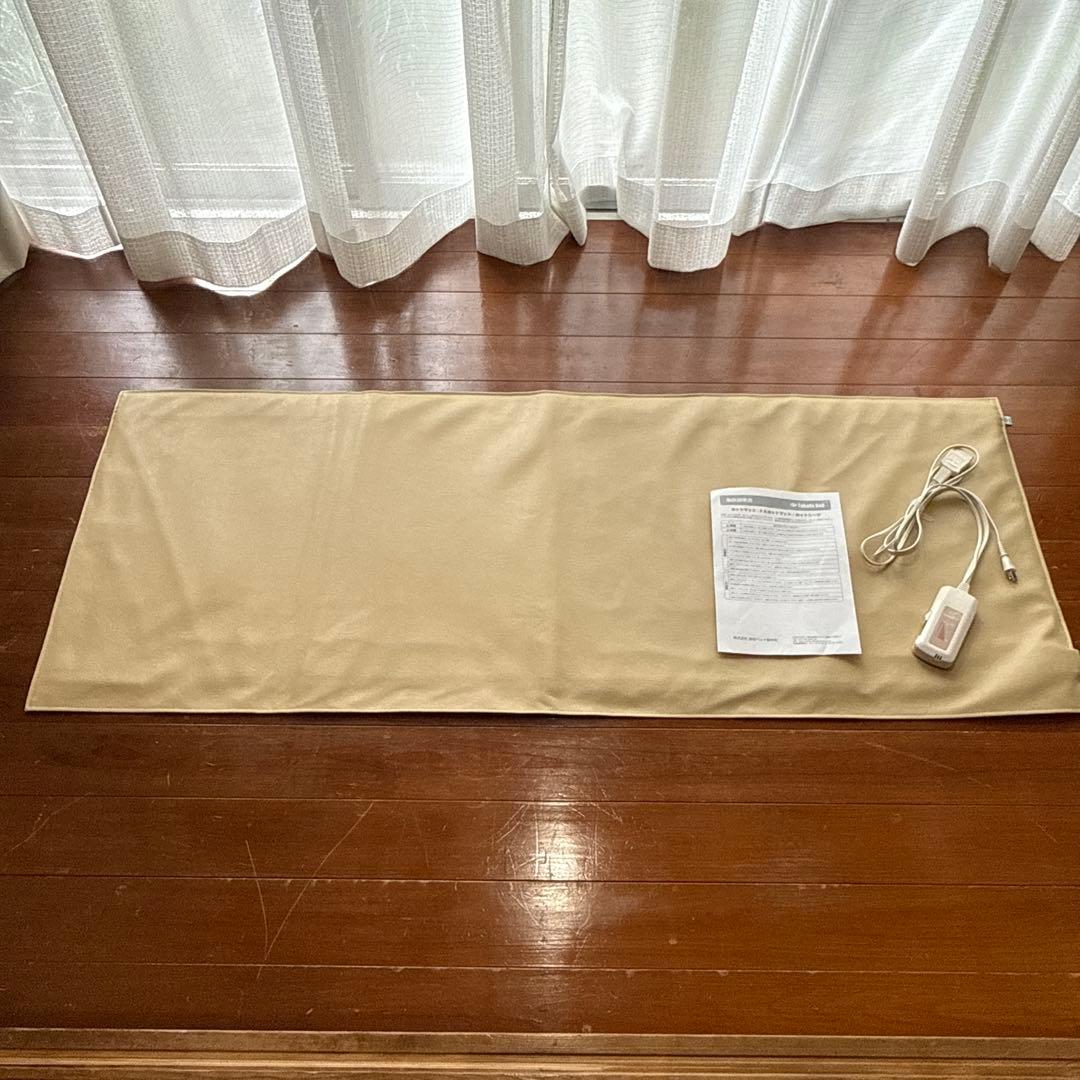 高田ベッド　ホットマット　アイボリー　説明書有り