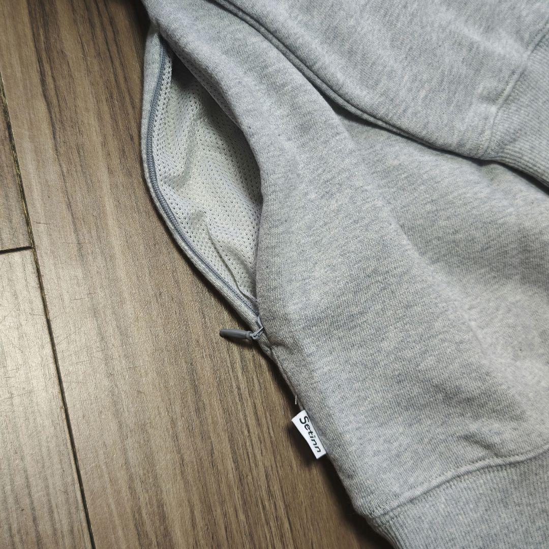 た*ん様 新品 Setinn Academy Crew Sweat グレー Sサ