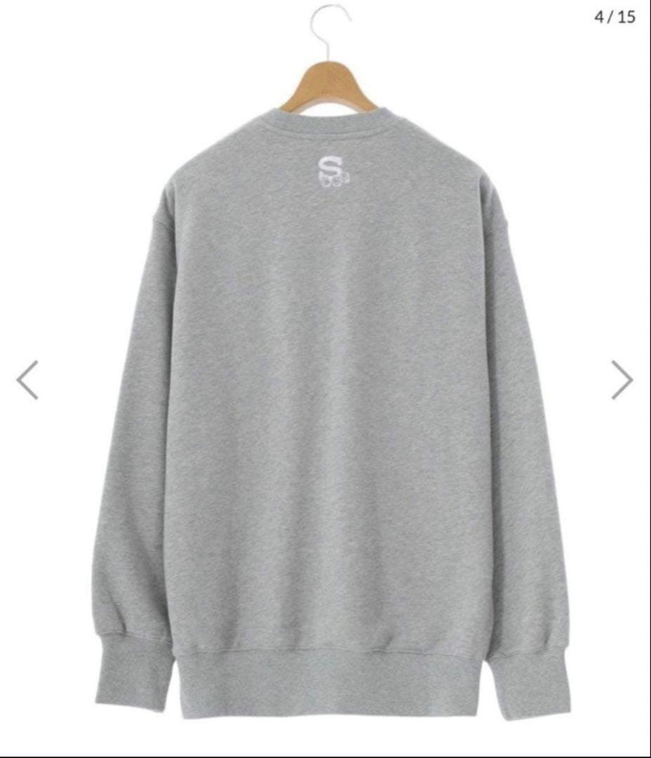 た*ん様 新品 Setinn Academy Crew Sweat グレー Sサ