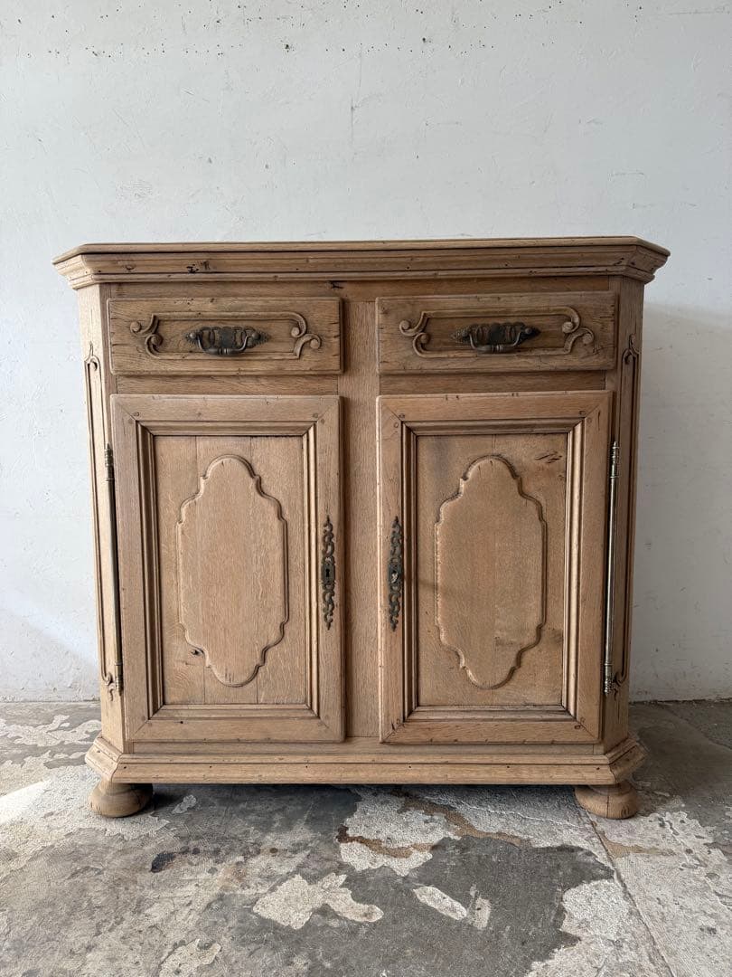 年末・年始SALE ビンテージ ドロワーコンソールキャビネット 剥離