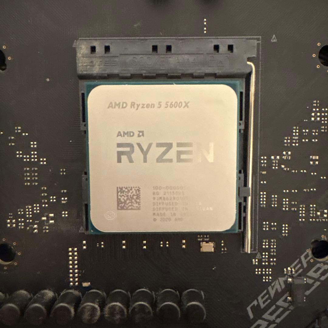 CPU Ryzen 5600X+ASUS ROG STRIX B550F GAMING