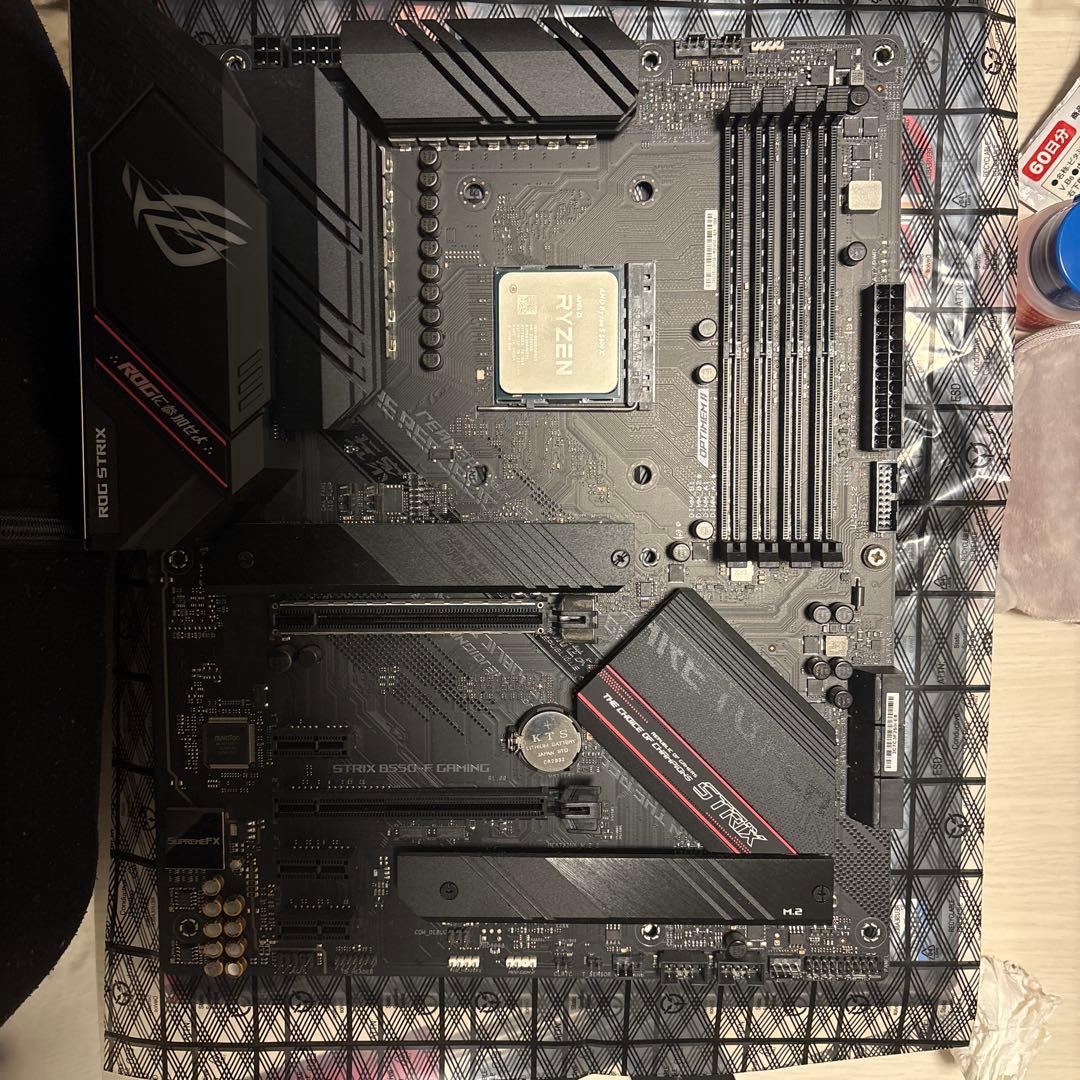 CPU Ryzen 5600X+ASUS ROG STRIX B550F GAMING