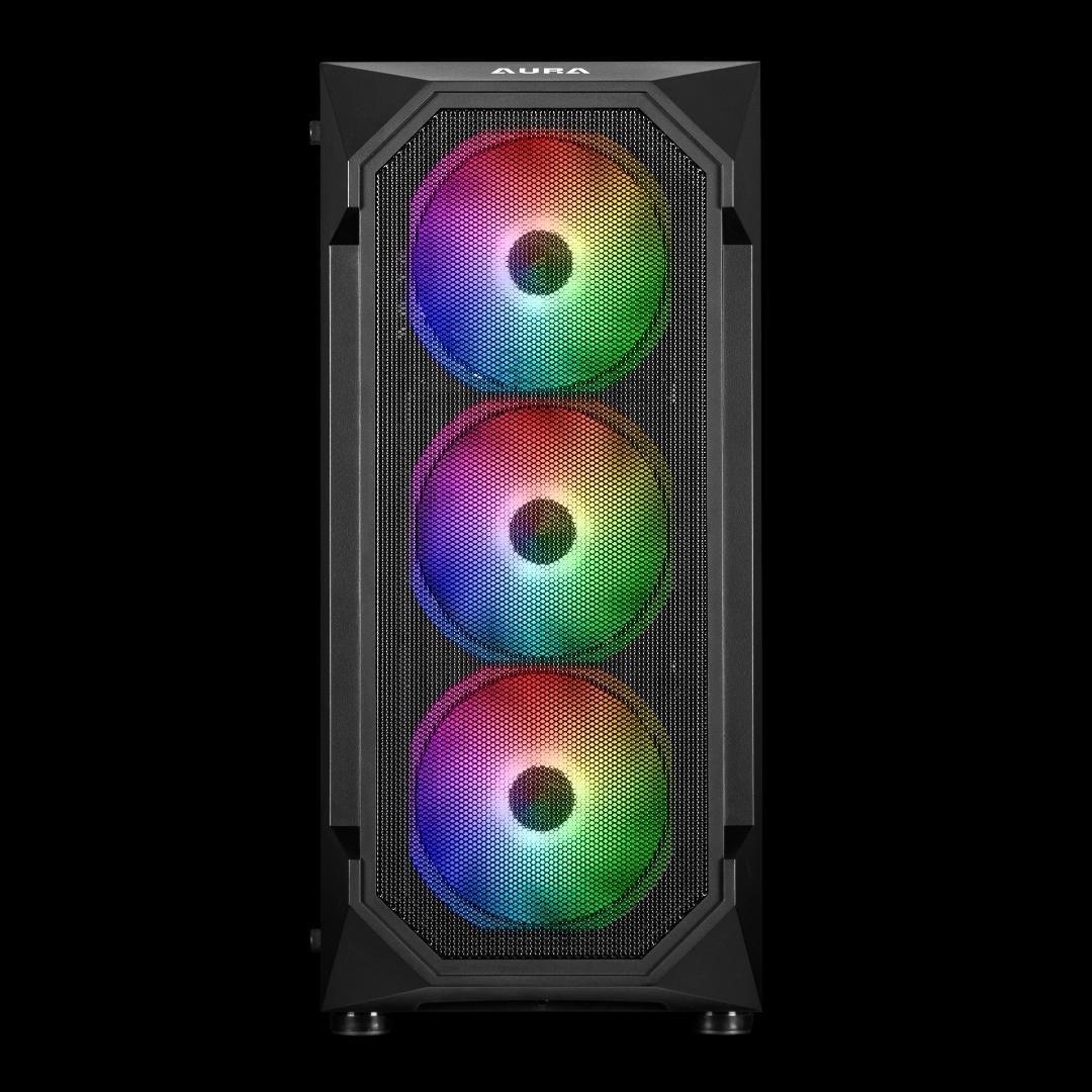 【TITANIUM】黒い光る✨ゲーミングPC✨フルセット✨RTX3080Ti