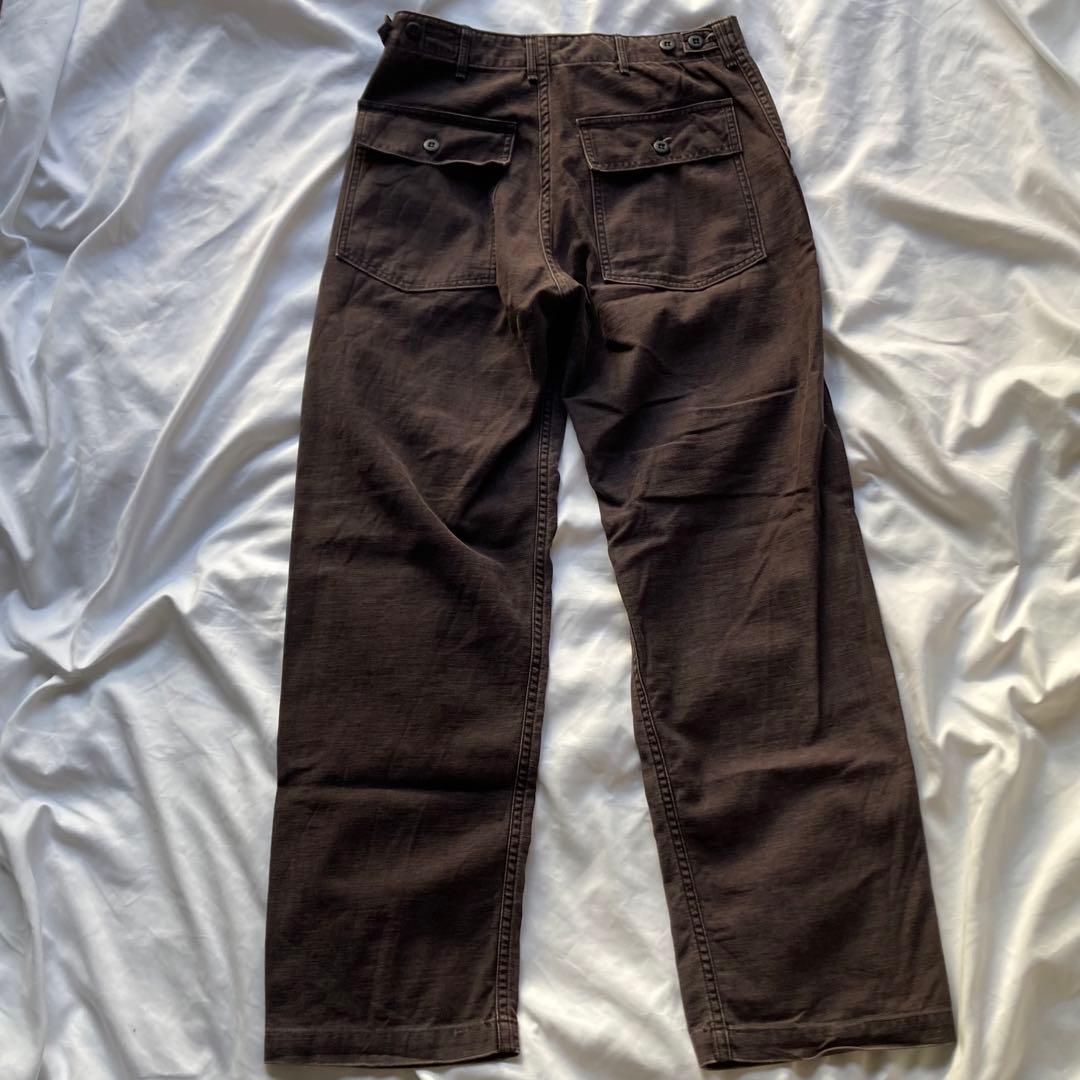 orslow us army fatigue pants ベイカーパンツ