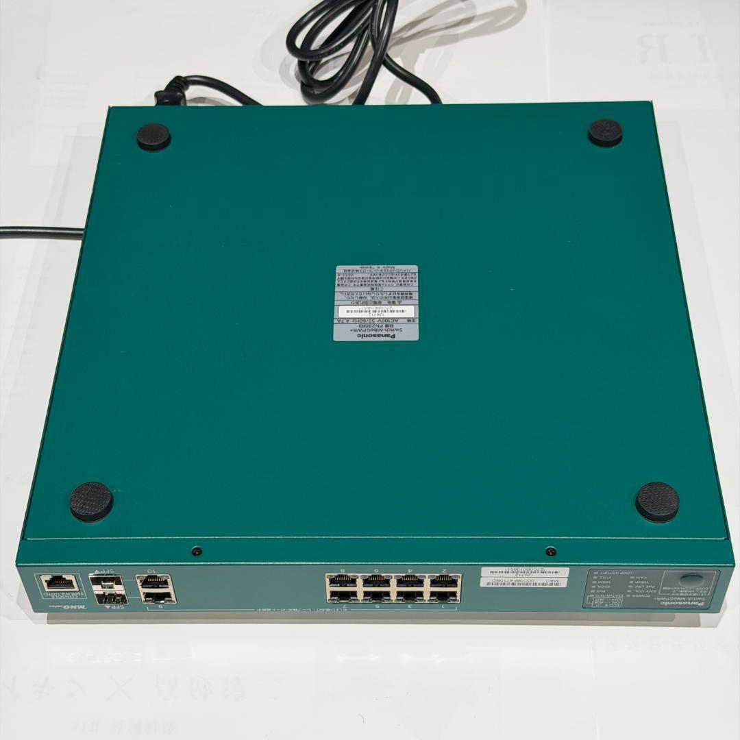 Panasonic PoE+給電スイッチ M8eGPWR+　10ポート