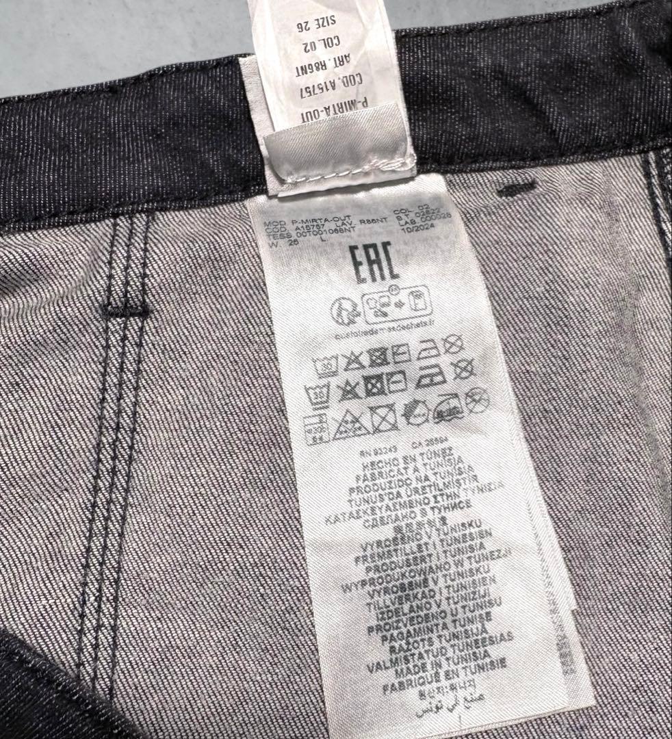 uu ✨24aw DIESEL P-Mirta-Out black