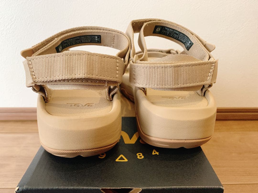 お値下げTeva ハリケーン サンダル　XLT2 アンプソール 7 厚底 24