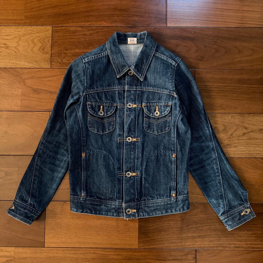 【濃紺】30s 復刻 Lee リー カウボーイ 白タグ デニムジャケット M